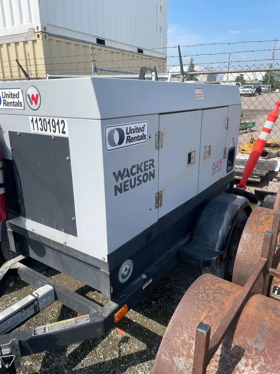 2021 Wacker Neuson G25 T4F Diesel Generator