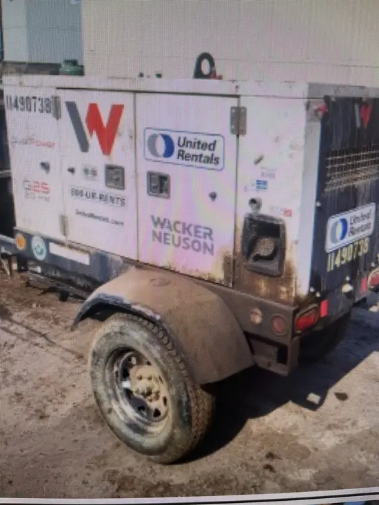 2022 Wacker Neuson G25 T4F Diesel Generator