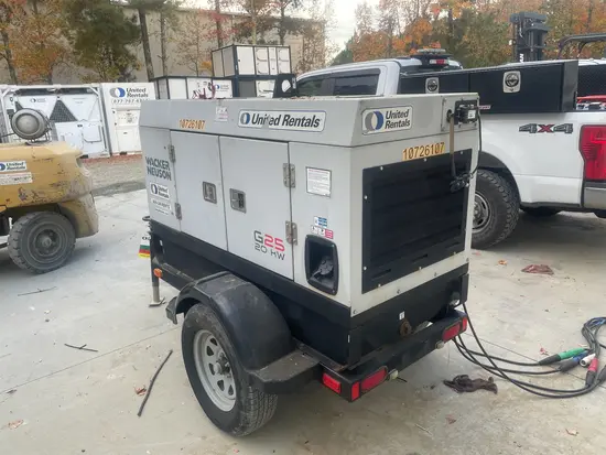 2018 Wacker Neuson G25 T4F Diesel Generator