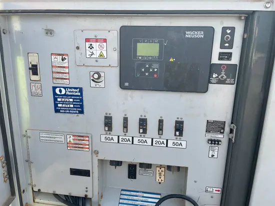 2014 Wacker Neuson G 50 Diesel Generator