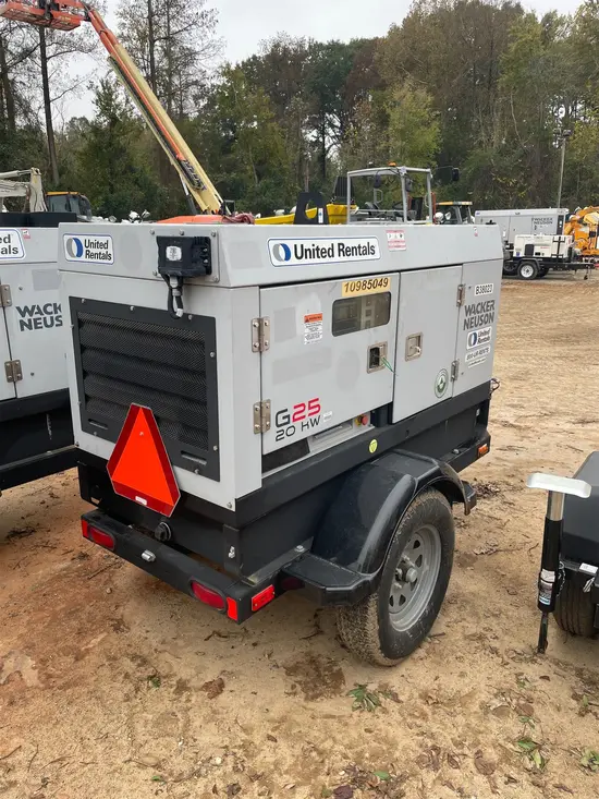 2019 Wacker Neuson G25 T4F Diesel Generator