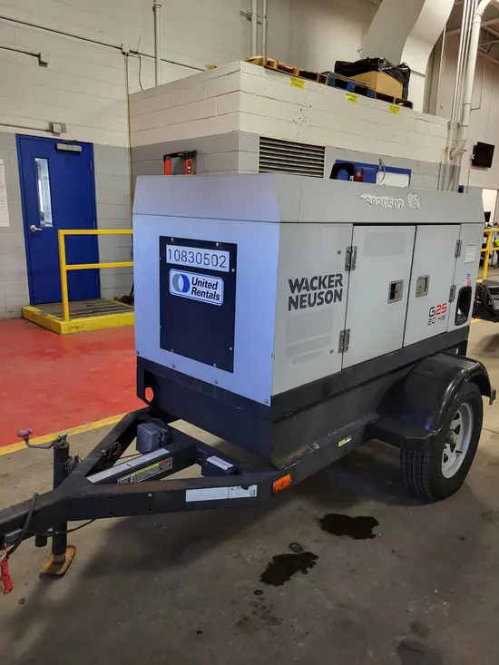 2018 Wacker Neuson G25 T4F Diesel Generator