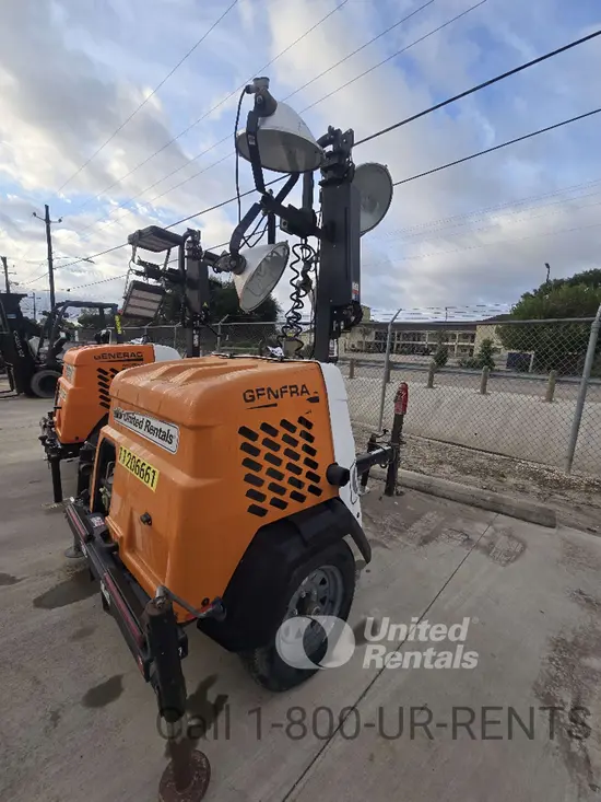 2021 Generac MLT6SMDS Portable Light Tower
