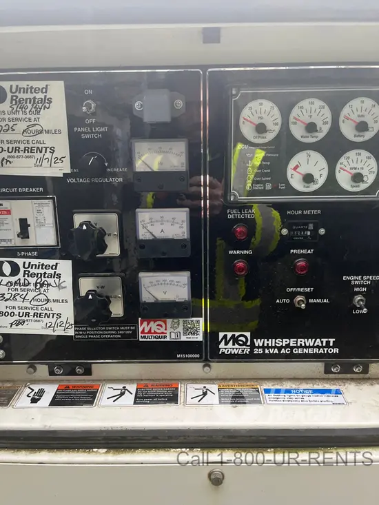 2022 Multiquip DCA25SSIU4F Diesel Generator