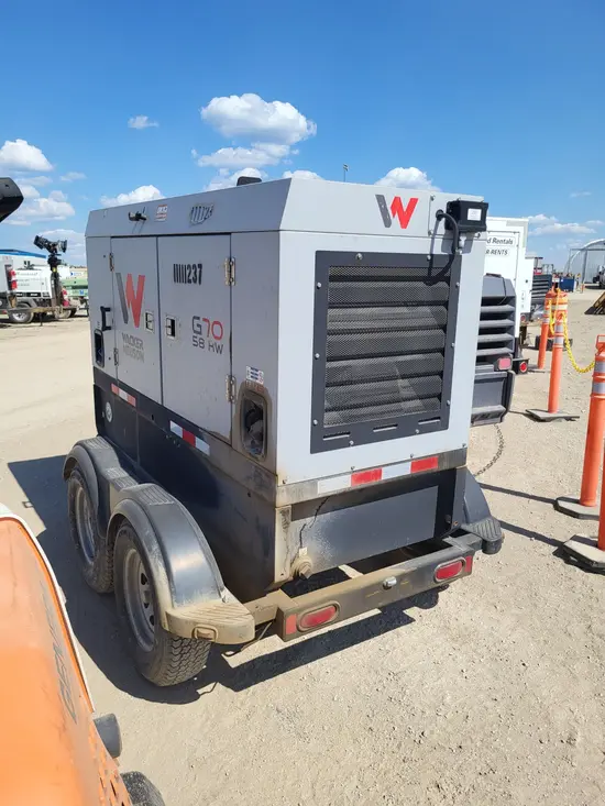 2020 Wacker Neuson G70 T4F Diesel Generator