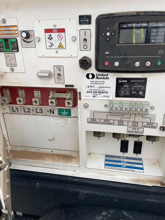 2023 Wacker Neuson G50 T4F Diesel Generator