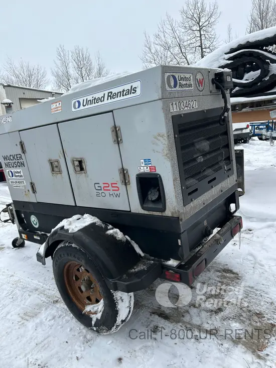 2019 Wacker Neuson G25 T4F Diesel Generator