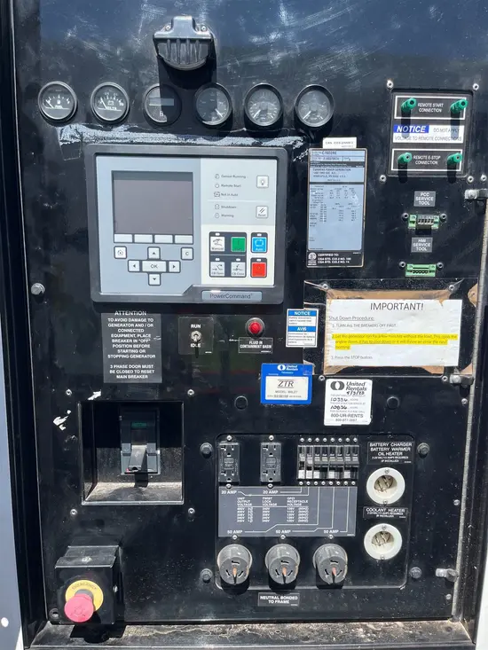 2018 Cummins C70D2RE Diesel Generator