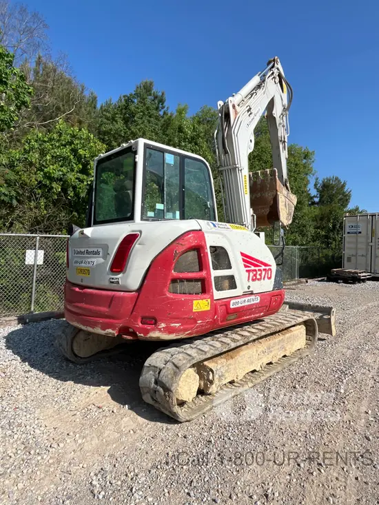 2022 Takeuchi TB370CR Mini Excavator