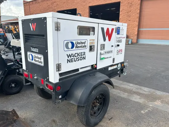 2022 Wacker Neuson G25 T4F Diesel Generator