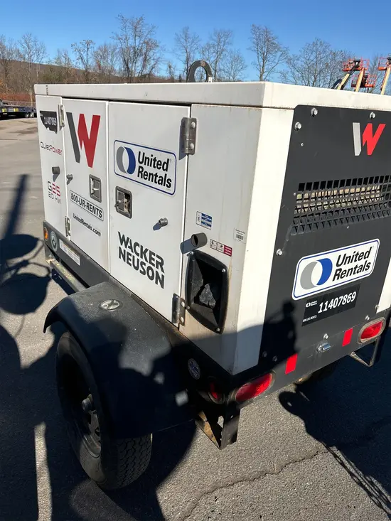 2022 Wacker Neuson G25 T4F Diesel Generator