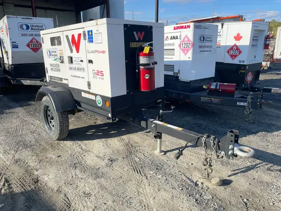 2022 Wacker Neuson G25 T4F Diesel Generator