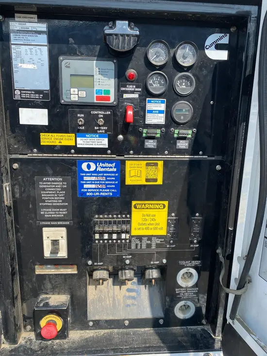 2019 Cummins C100D6R Diesel Generator