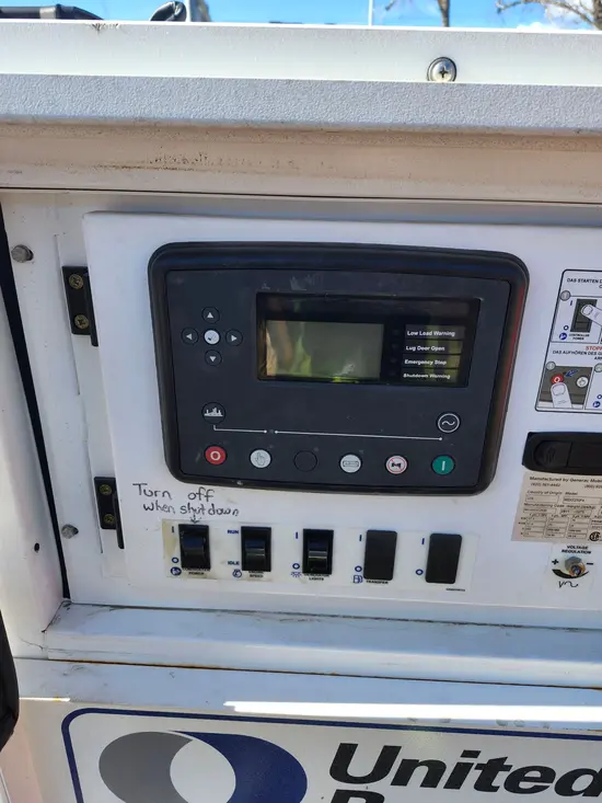 2021 Generac MDG25IF4 Diesel Generator
