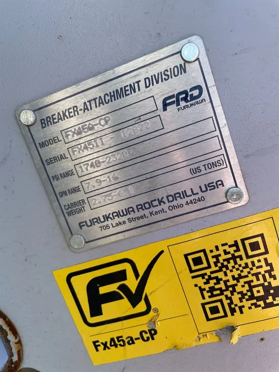2023 FURUKAWA K-FX45ACP-QA Attachment