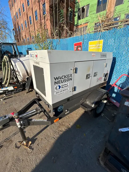 2021 Wacker Neuson G25 T4F Diesel Generator