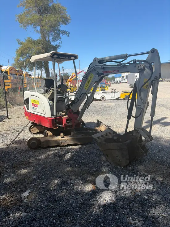 2021 Takeuchi TB225R Mini Excavator
