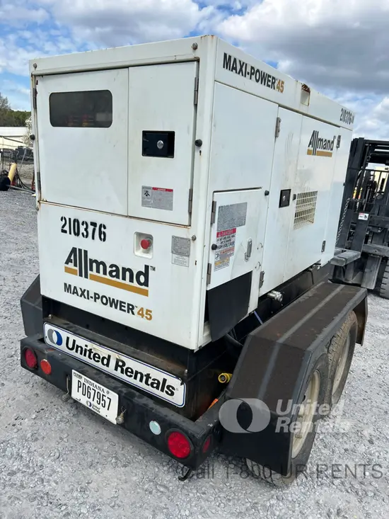 2018 Allmand MP45 Diesel Generator