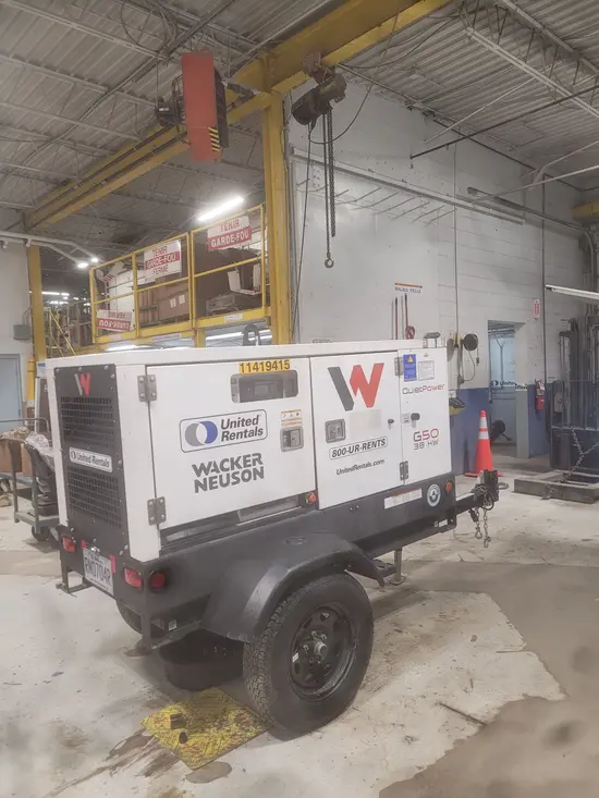 2022 Wacker Neuson G50 T4F Diesel Generator