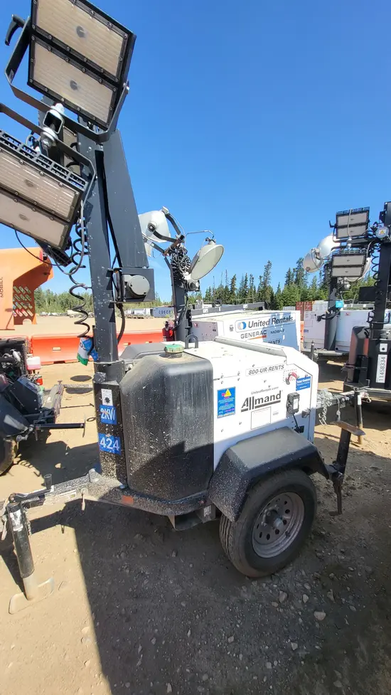 2022 Allmand NLGR LC 3KW Portable Work Light