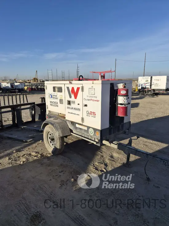2022 Wacker Neuson G25 T4F Diesel Generator