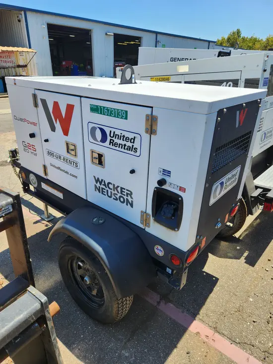 2023 Wacker Neuson G25 T4F Diesel Generator