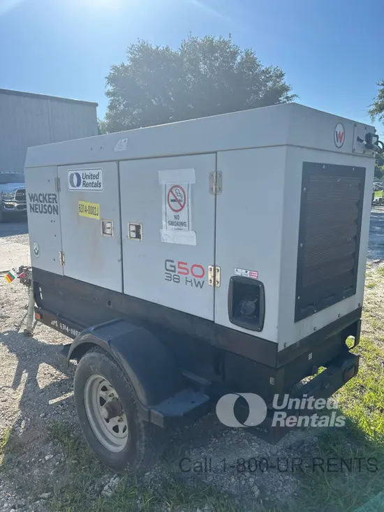 2019 Wacker Neuson G 50 Diesel Generator