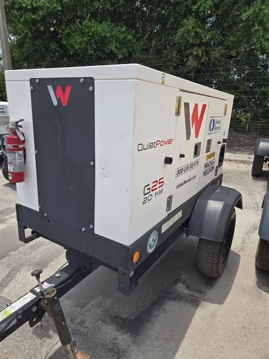 2022 Wacker Neuson G25 T4F Diesel Generator