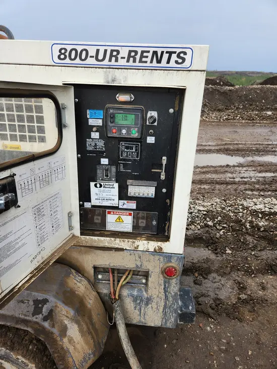 2021 Atlas Copco QAS45 Diesel Generator