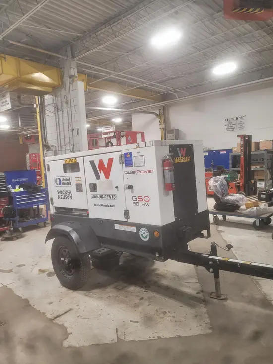 2022 Wacker Neuson G50 T4F Diesel Generator