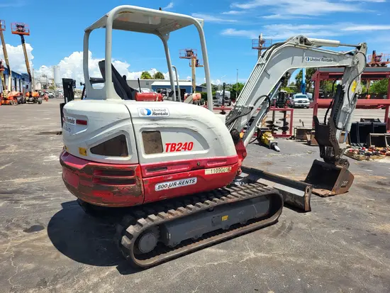 2020 Takeuchi TB240 Mini Excavator