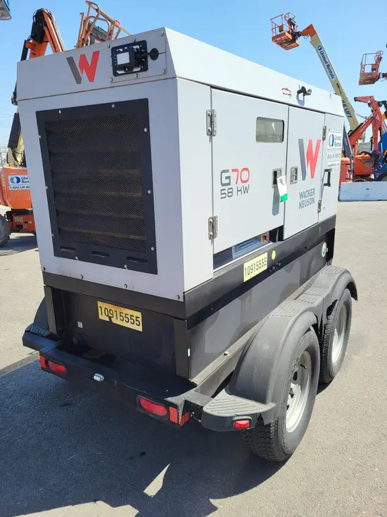 2019 Wacker Neuson G70 T4F Diesel Generator