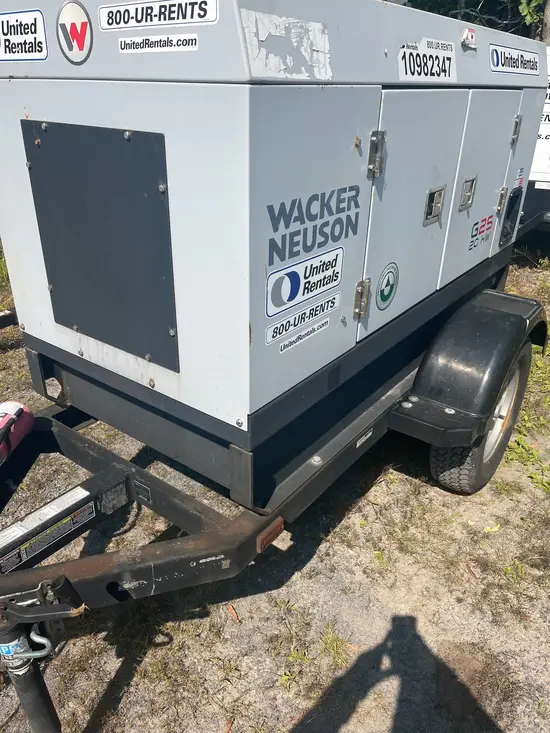 2019 Wacker Neuson G25 T4F Diesel Generator