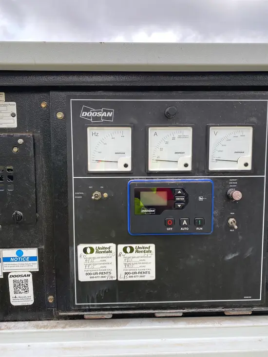 2018 Doosan G25WDO-T4F Diesel Generator