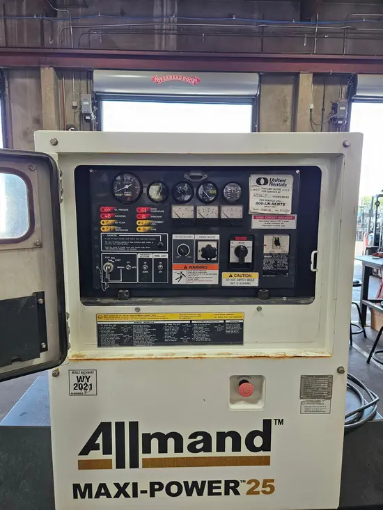 2018 Allmand MP25 Diesel Generator