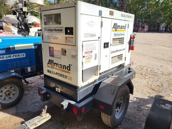 2021 Allmand MP25 Diesel Generator