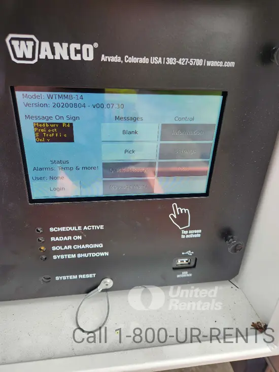 2021 Wanco WTMMB(A) Message Board