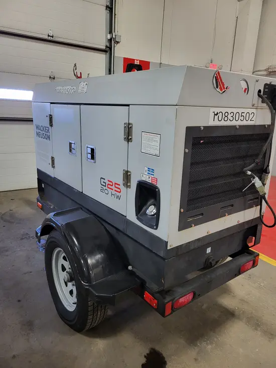 2018 Wacker Neuson G25 T4F Diesel Generator