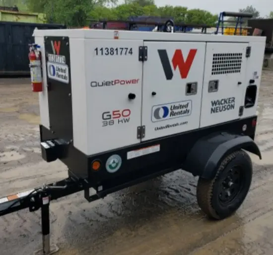 2022 Wacker Neuson G 50 Diesel Generator