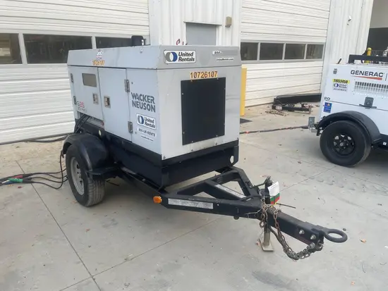 2018 Wacker Neuson G25 T4F Diesel Generator