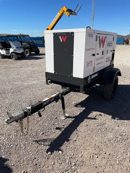 2022 Wacker Neuson G25 T4F Diesel Generator