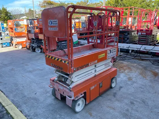 2019 Snorkel S3219E Scissor Lift