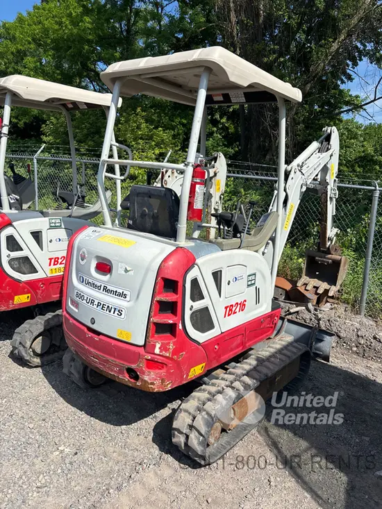 2021 Takeuchi TB216 Mini Excavator