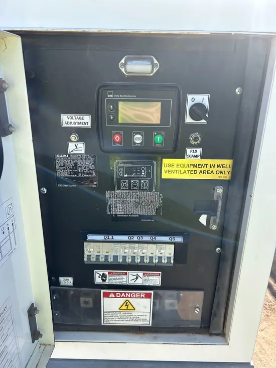 2017 Atlas Copco QAS25 Diesel Generator