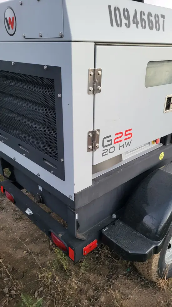 2019 Wacker Neuson G 25 Diesel Generator