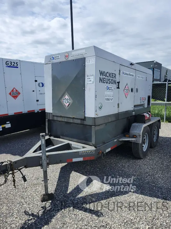 2012 Wacker Neuson G 150 Diesel Generator