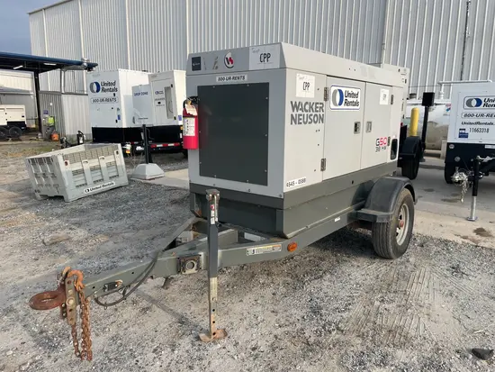 2014 Wacker Neuson G 50 Diesel Generator