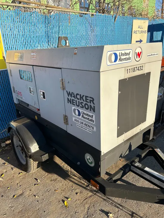 2021 Wacker Neuson G25 T4F Diesel Generator
