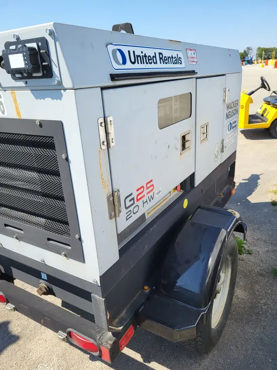 2018 Wacker Neuson G25 T4F Diesel Generator