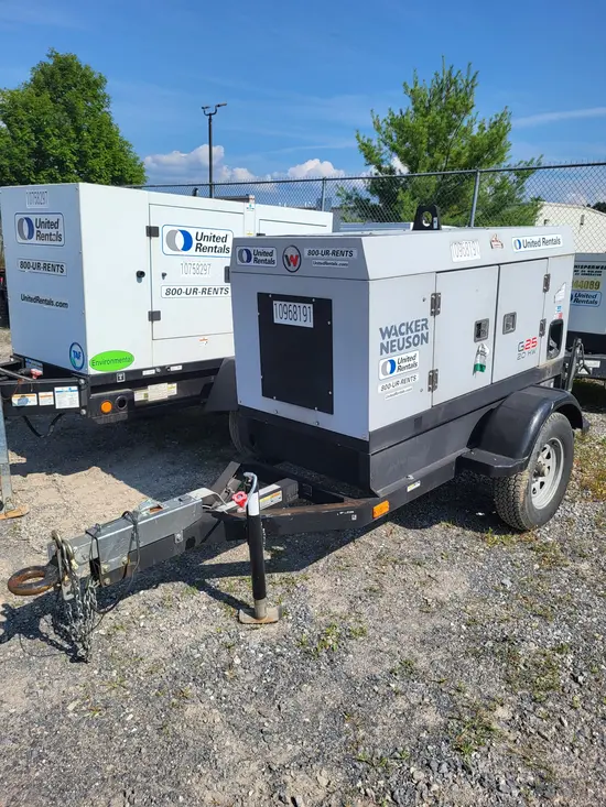 2019 Wacker Neuson G25 T4F Diesel Generator